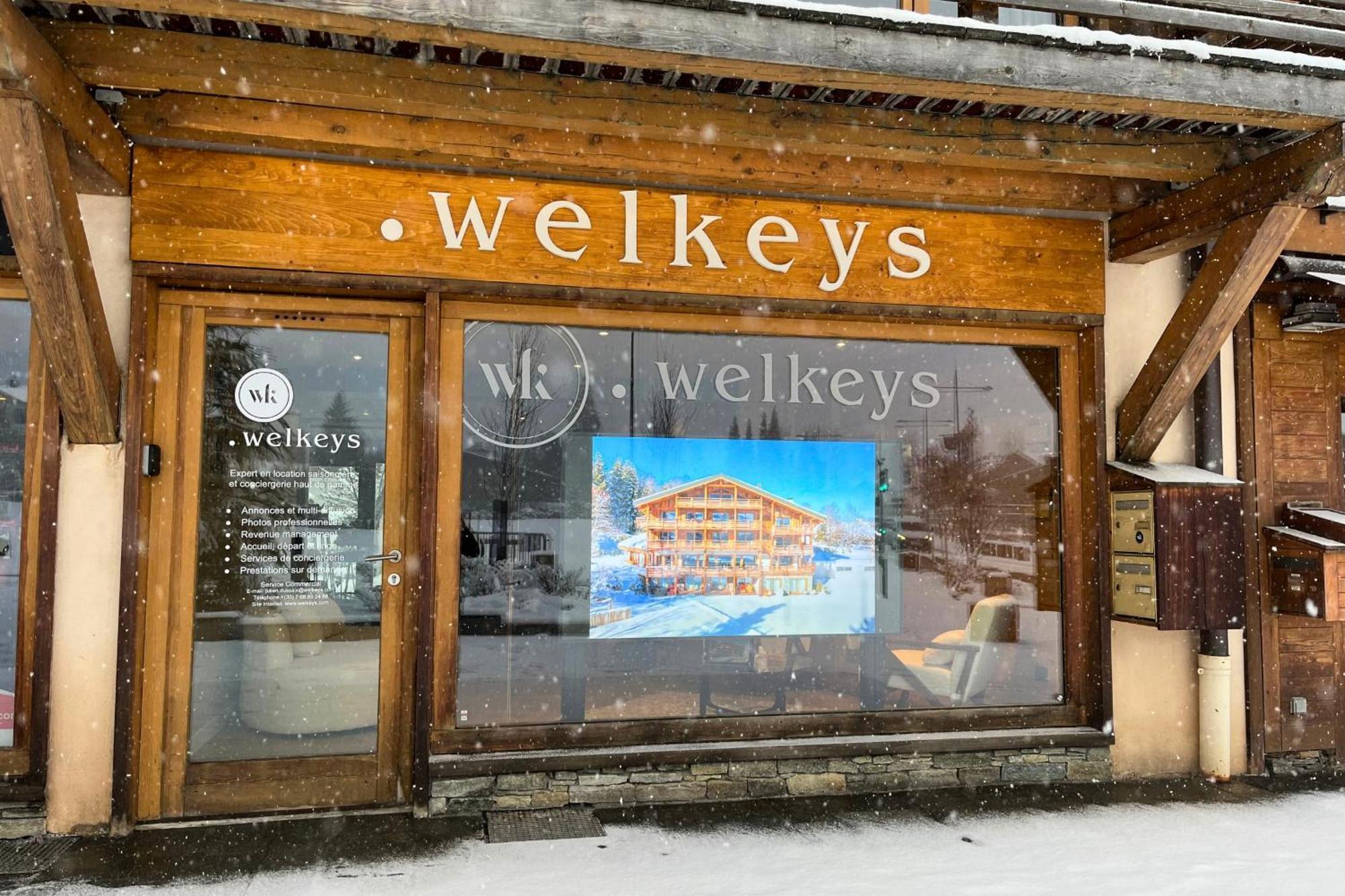 Studio Cristallin - Welkeys Megève Eksteriør billede